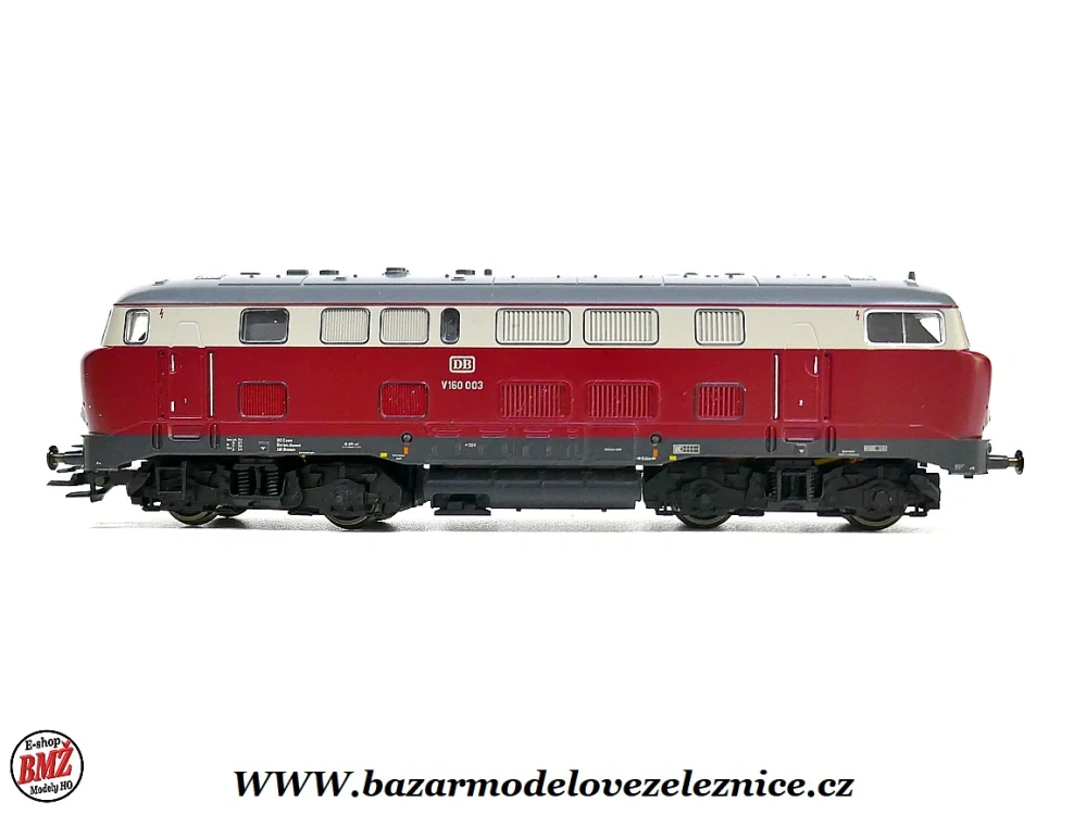 Roco museum edition  - DCC - Dieselová lokomotiva V 160 003 DB - HO