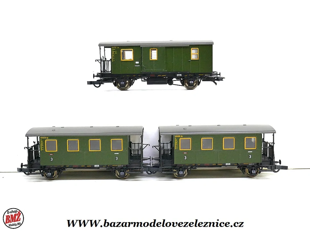 Roco - Set 3 osobních vozů DB - HO