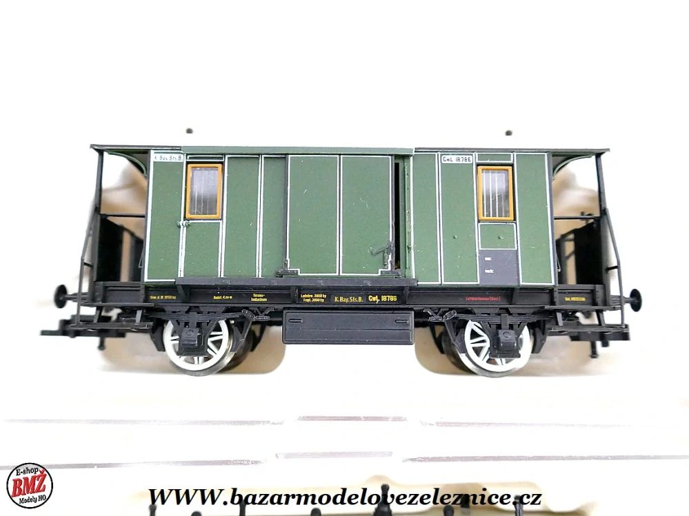 Fleischmann - Set 4 osobních vozů K.Bay.Sts.B. - HO
