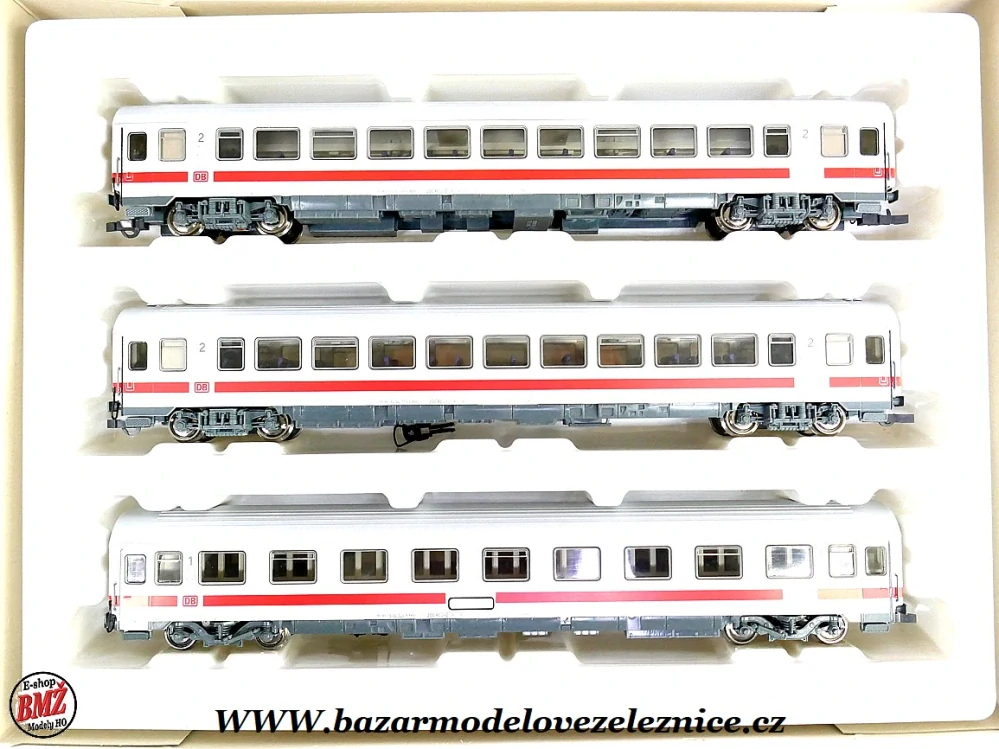 Roco - set 3 osobních vozů InterCity der DB - HO