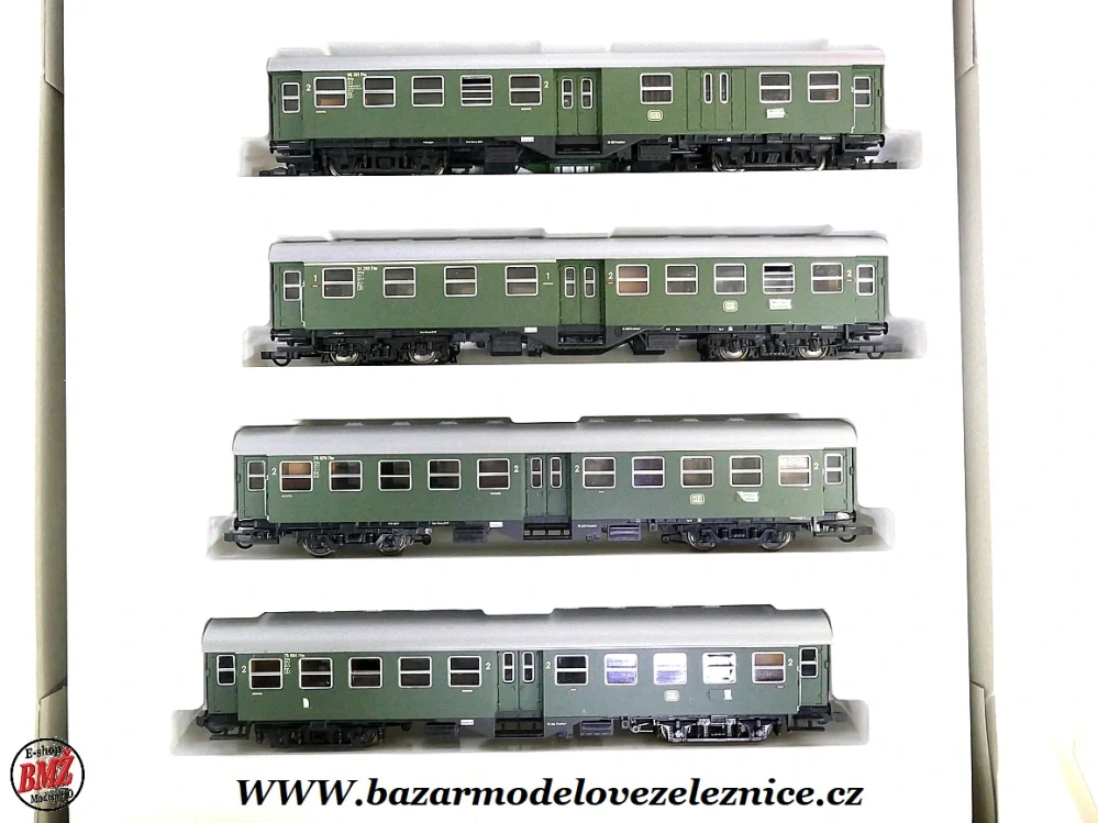 Roco - set 3 osobních vozů DB - HO