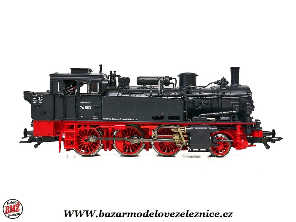 Roco - DCC - Parní lokomotiva BR 74 863 DB - HO