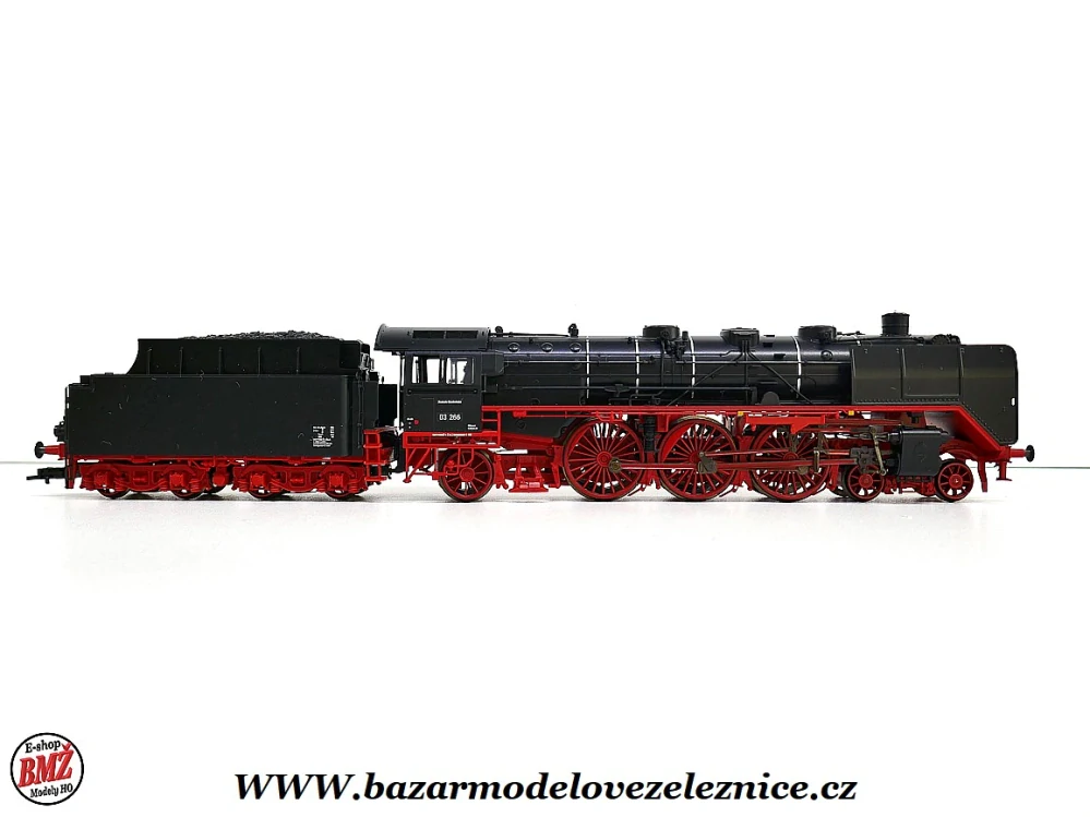Trix - DCC + KOUŘ - Parní lokomotiva BR 03266 DB HO