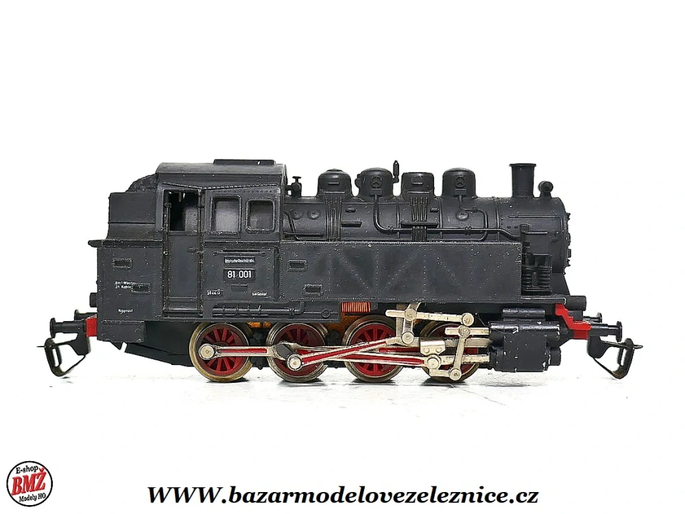 BTTB - Parní lokomotiva BR 81 001 DR - TT