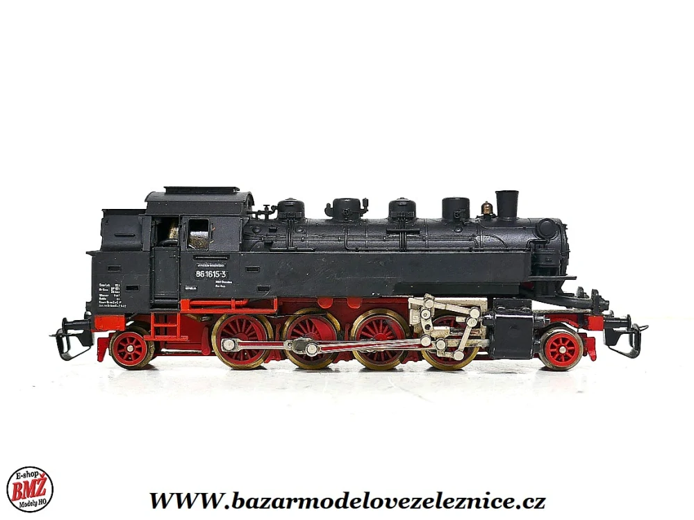 BTTB - Parní lokomotiva BR 86 1615 DR - TT