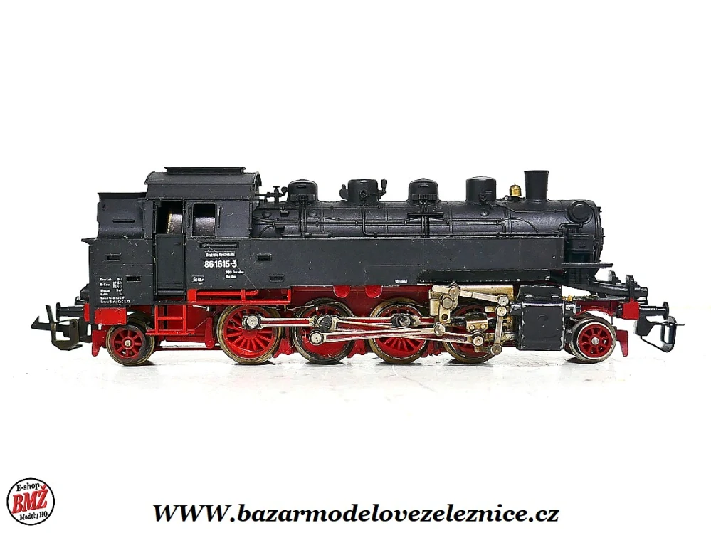 BTTB - Parní lokomotiva BR 86 1615 DR - TT