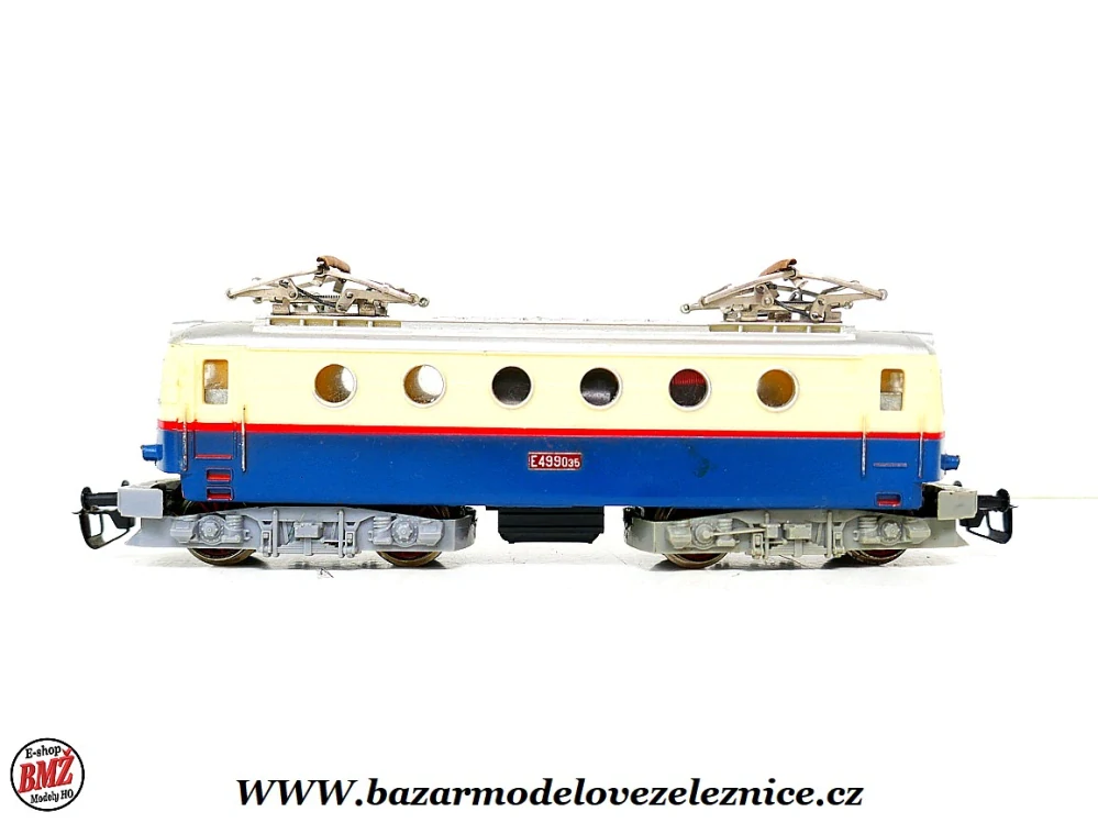 BTTB - Elektrická lokomotiva E 499 ČSD - TT