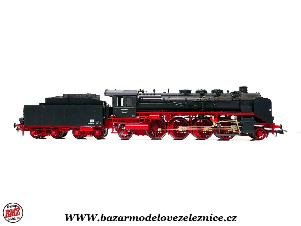 Fleischmann - DC - Parní lokomotiva BR 39 031 DR - HO