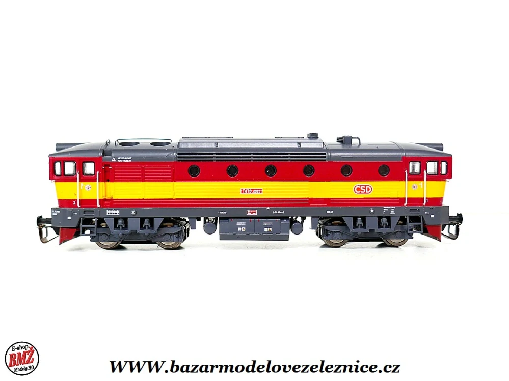 MTB - DCC - Dieselová lokomotiva T 478 4063 ČSD Brejlovec - TT