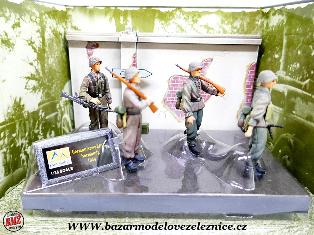 Easy Model - Figurky Waffen SS, Normandy, 1944 - 1/35