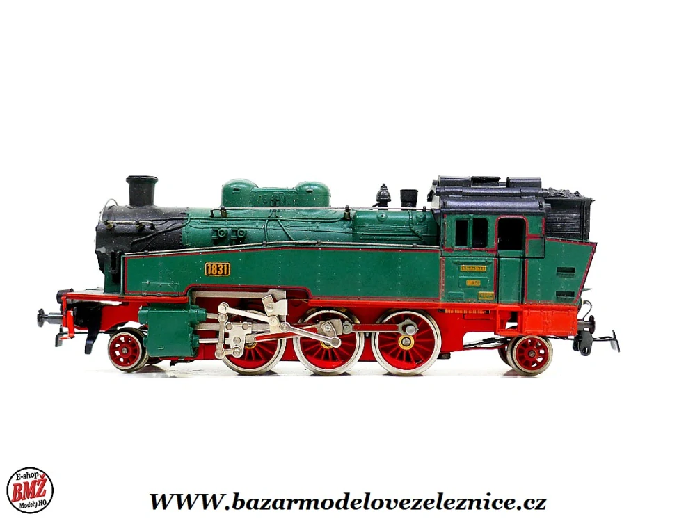 Piko DDR - DC - Set s BR 75 SASKO + 3 Os. vozy - HO