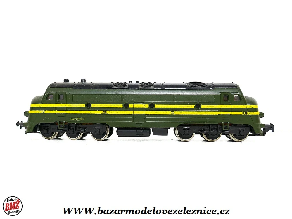 Piko DDR - DC - Dieselová lokomotiva 20 4001 NOHAB DSB - HO
