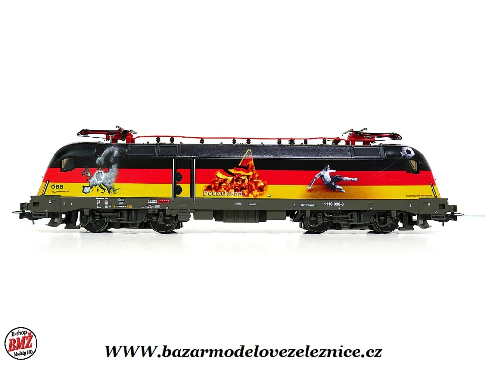 Nové Piko - DSS - Elektrická lokomotiva BR 1116 036 EM 2008 OBB - HO