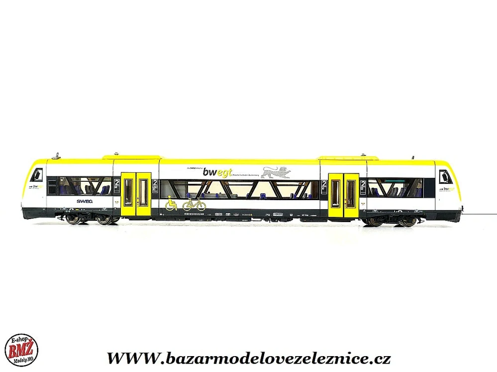 Roco - DSS - Motorový vůz BR 650 SWEG - HO