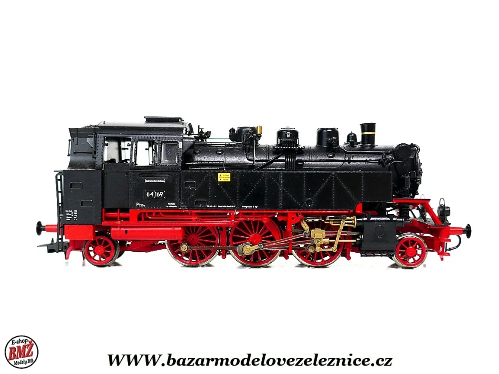 Roco - DCC - Parní lokomotiva BR 64 169 DR - HO