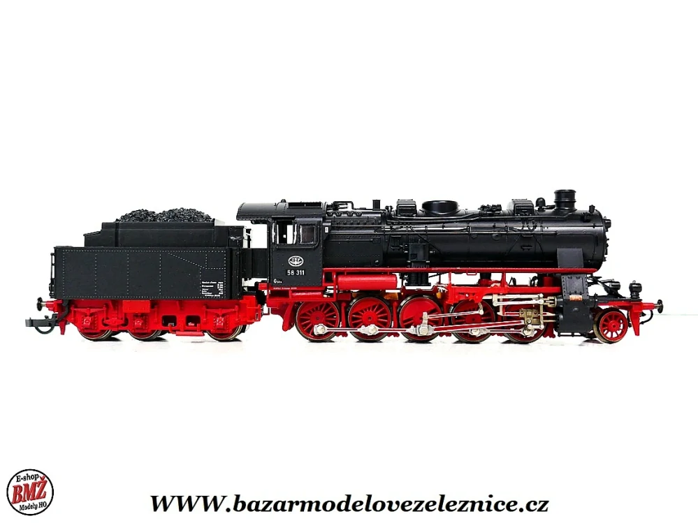 Roco Museum Edice - DC - Parní lokomotiva BR 58 311 UEF - HO