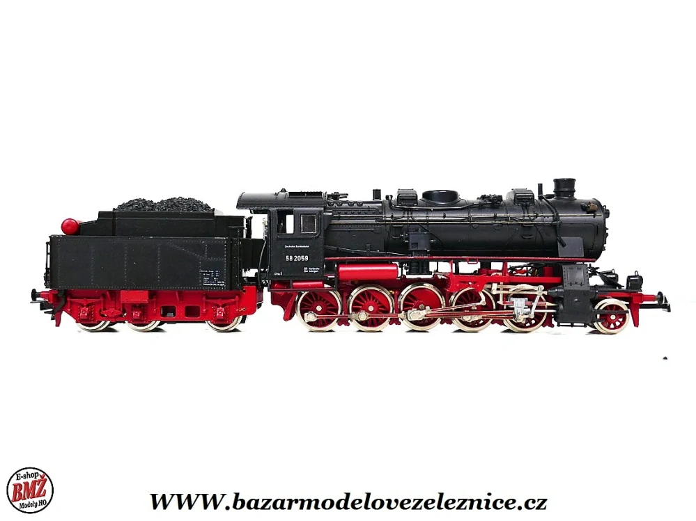 Roco - DC - Parní lokomotiva BR 58 2059 DB - HO
