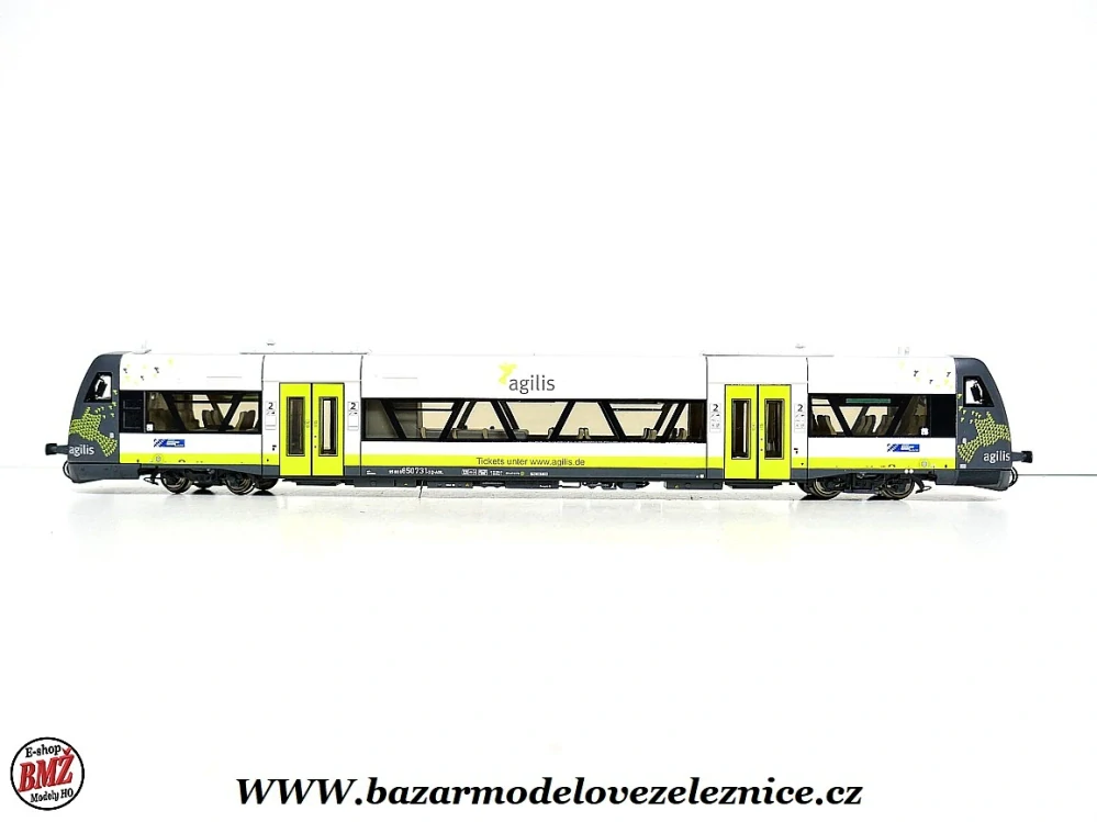 Roco - DCC + ZVUK - Motorový vůz BRVT650 731 AGILIS  - HO