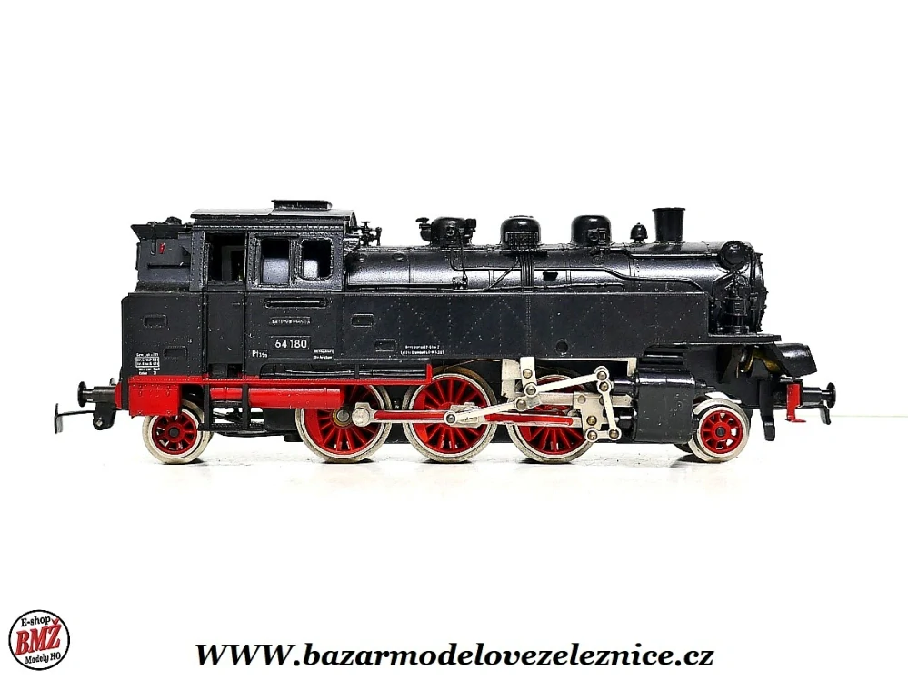 Piko DDR - DC - Parní lokomotiva BR 64 180 DR - HO