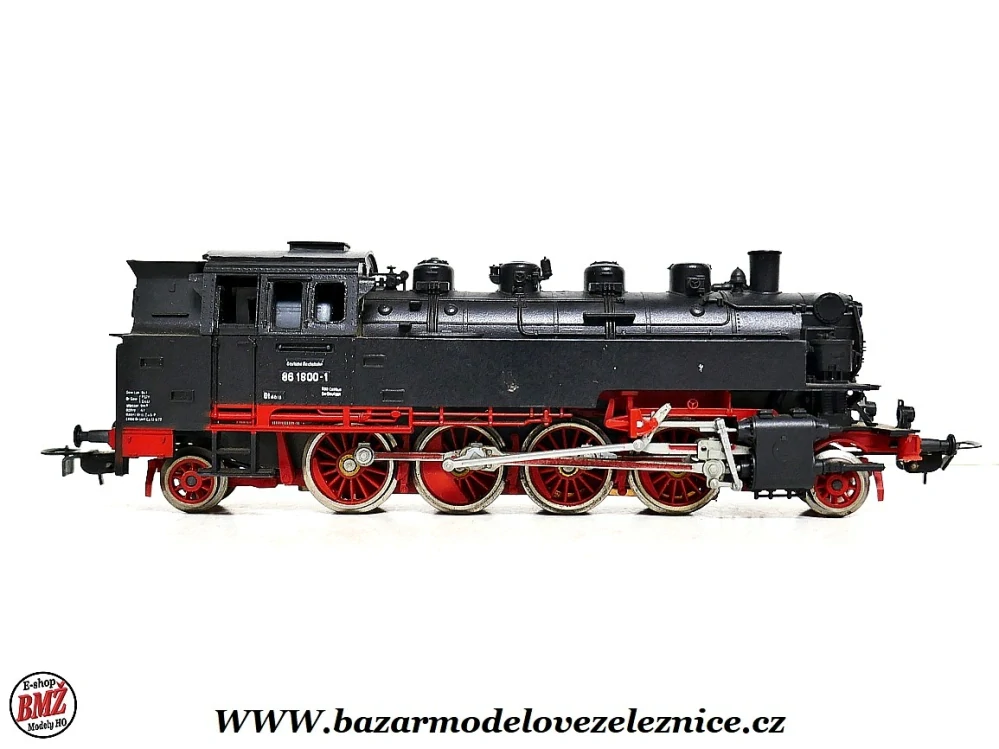 Piko DDR - DC - Parní lokomotiva BR 86 1800 DR - HO