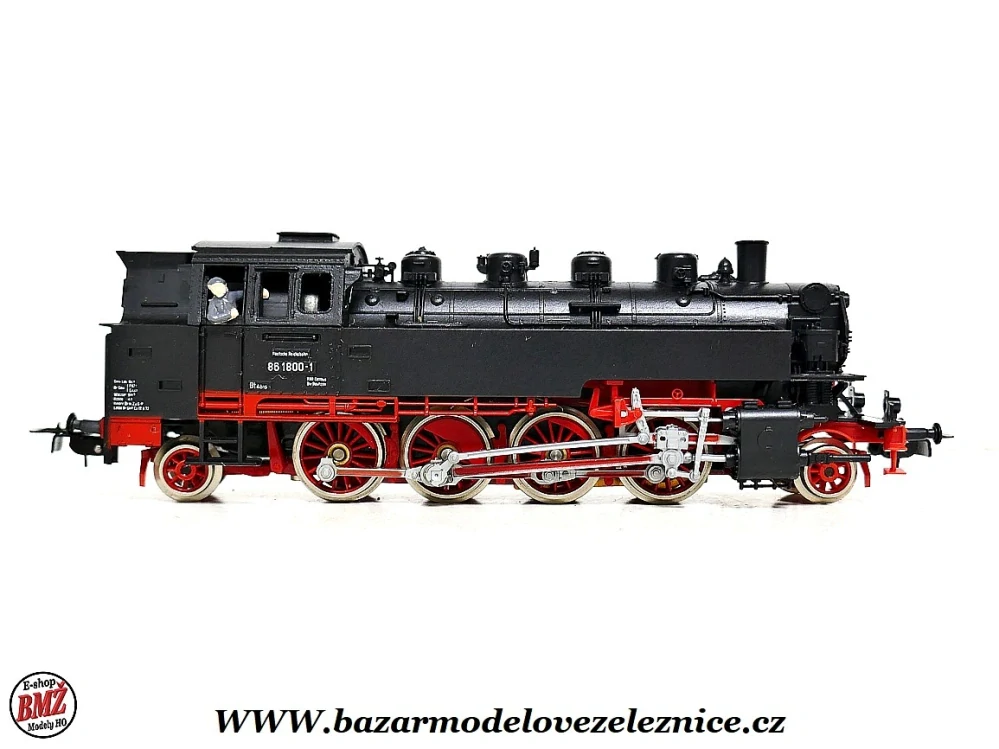 Piko DDR - DC - Parní lokomotiva BR 86 1800 DR - HO