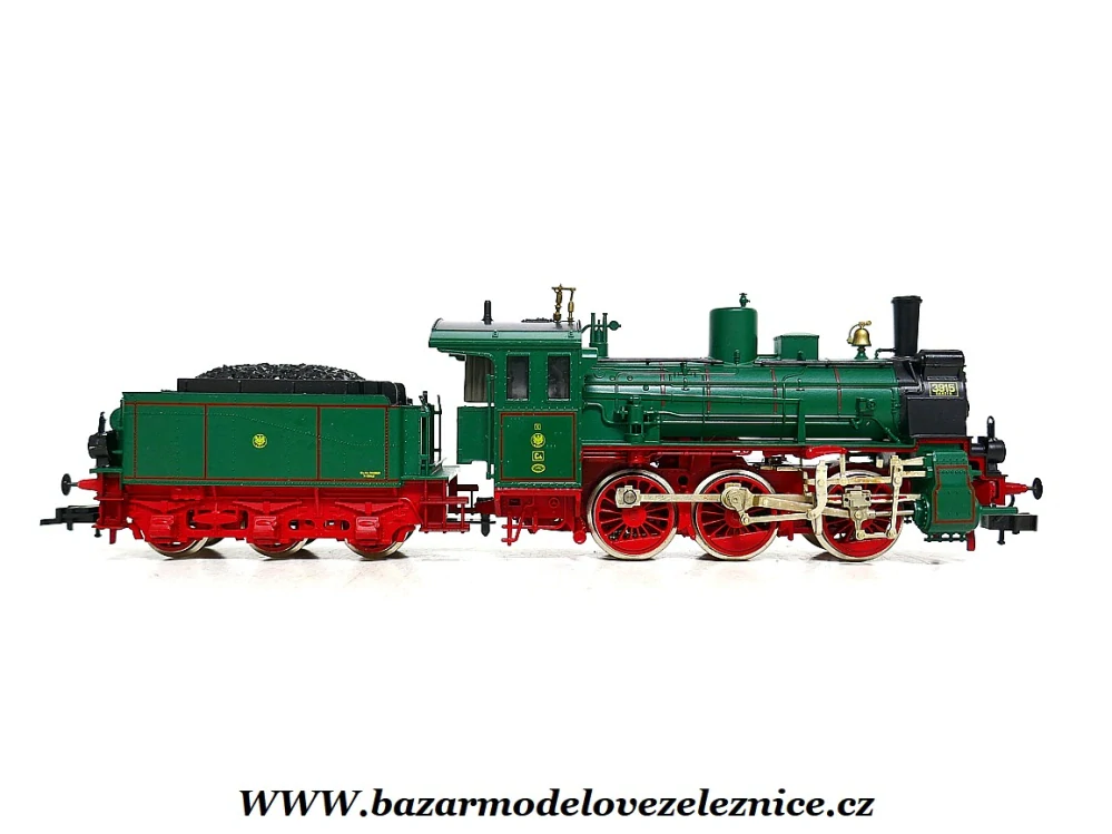Fleischmann - DC - Parní lokomotiva G4 KPEV 3915 Danzig - HO