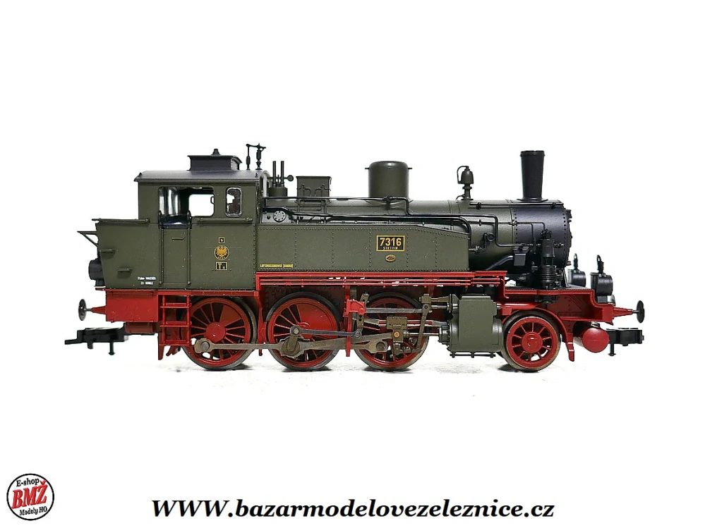 Fleischmann - DSS - Parní lokomotiva BR T9.3 K.P.E.V. - HO