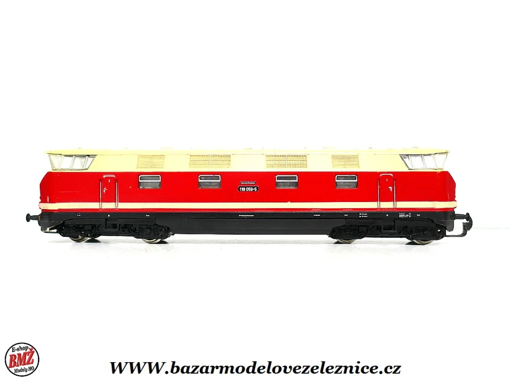 Piko DDR - DC - Dieselová lokomotiva BR 118 059 DR - HO