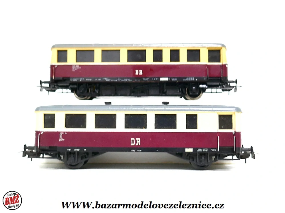 PIKO DDR - DC - Motorová souprava VT 135 DR - HO