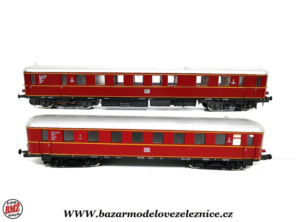 PIKO DDR - DC - Dieselová souprava BR 185/195 DB - HO