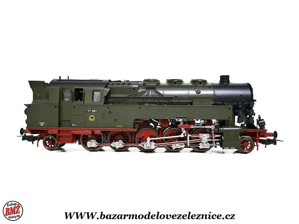 Nové Piko - DC - Parní lokomotiva BR 77 001 DRG - HO