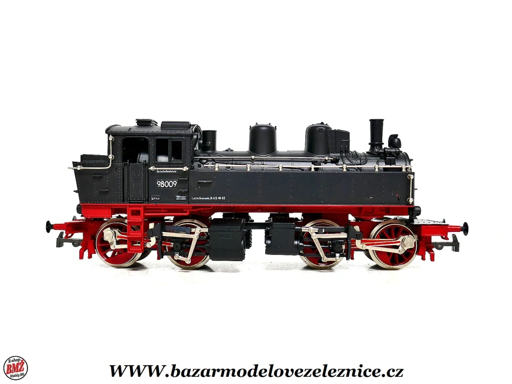 Rivarossi - DC - Parní lokomotiva BR 98 009 DR - HO