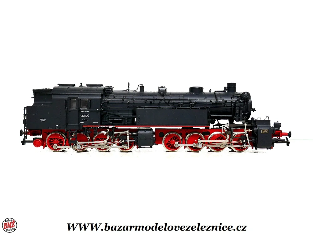 Rivarossi - DC - Parní lokomotiva BR 96 022 DR - HO