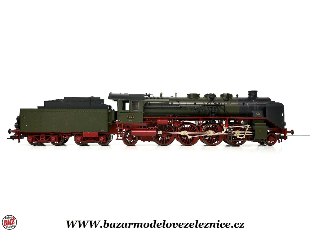 Fleischmann - DSS - Parní lokomotiva BR 39 DRG - HO