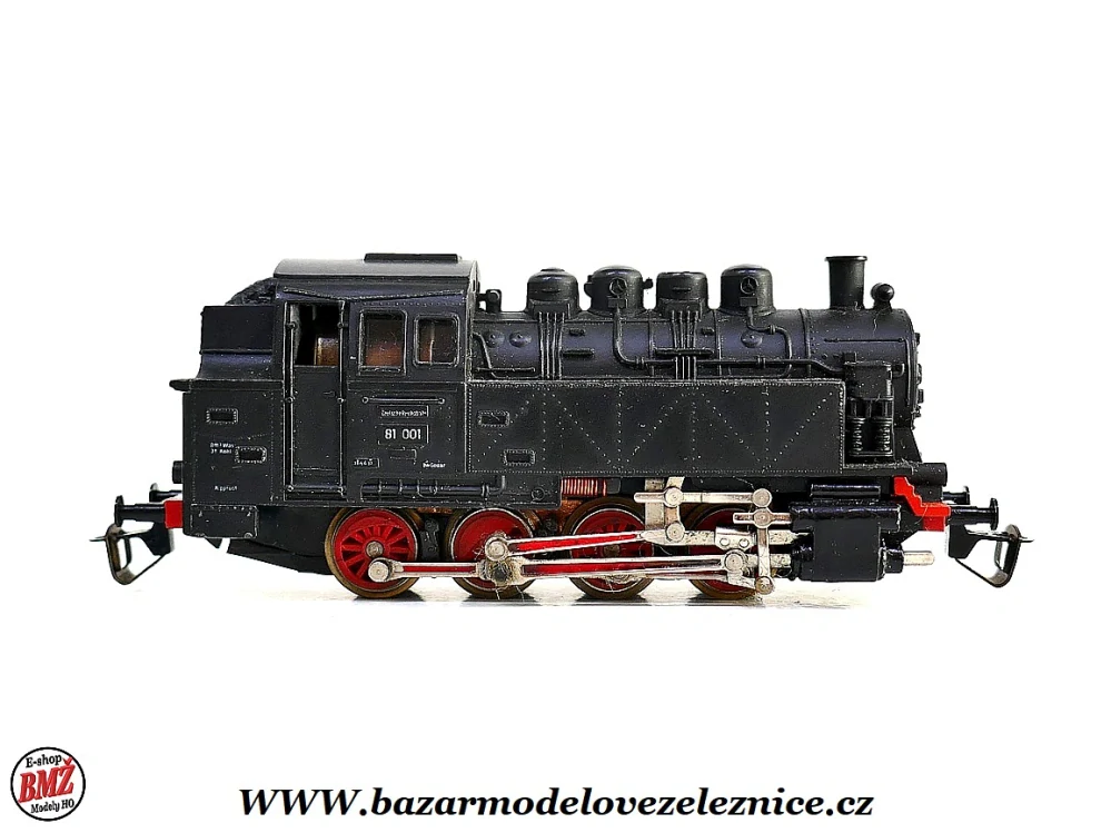 BTTB - Parní lokomotiva BR 81 001 DR - TT