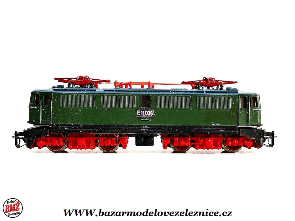 BTTB - Elektrická lokomotiva E 11 036 DR - TT