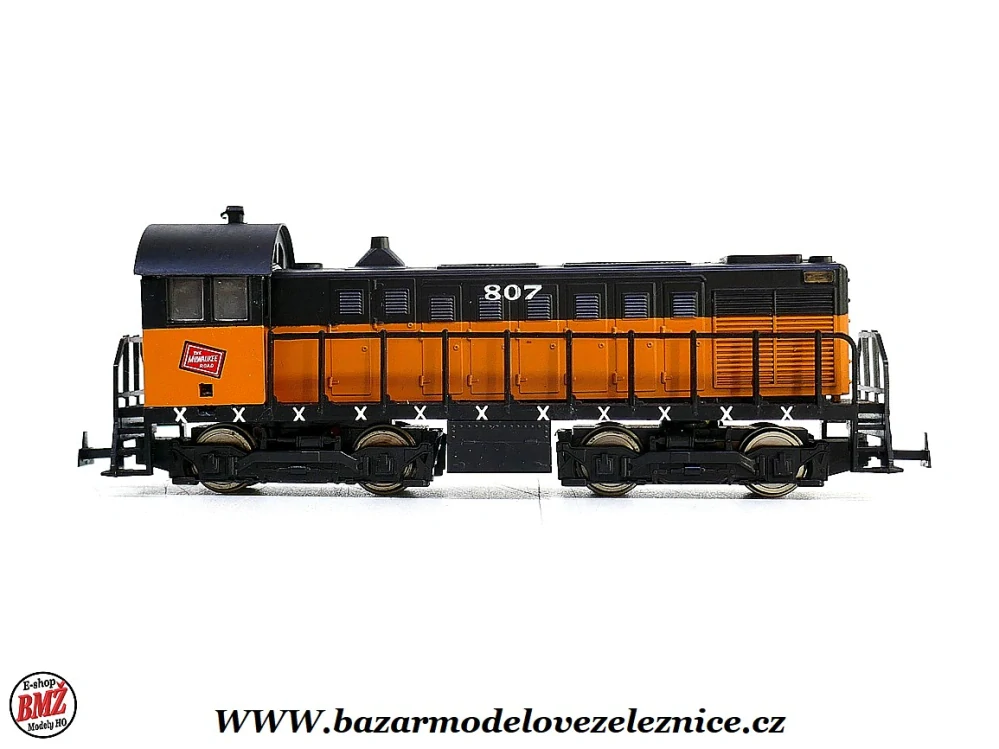 ? - DC - Dieselová lokomotiva Milwaukee 807 - HO