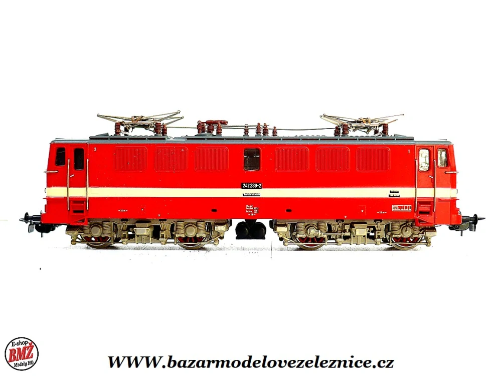 Piko DDR - DC - Elektrická lokomotiva E 242 239 DR - HO