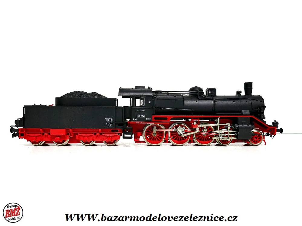 Piko DDR - DC - Parní lokomotiva BR 38 234 DR - HO