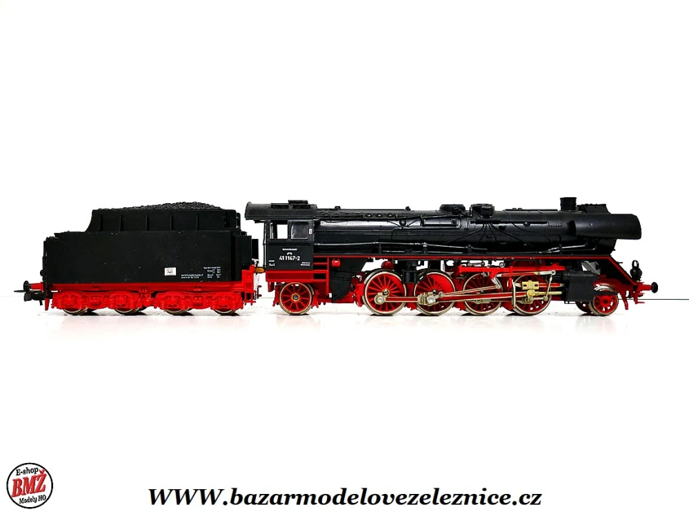 Piko DDR - DC - Parní lokomotiva BR 41 1147 DR  - HO