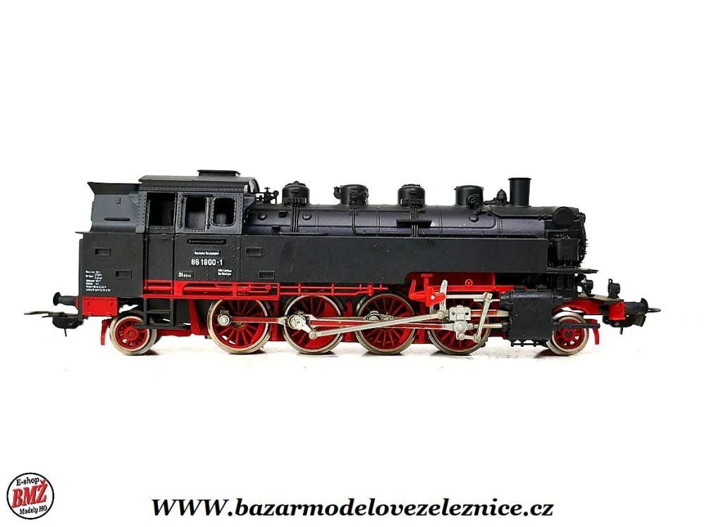 Piko DDR - DC - Parní lokomotiva BR 86 1800 DR - HO