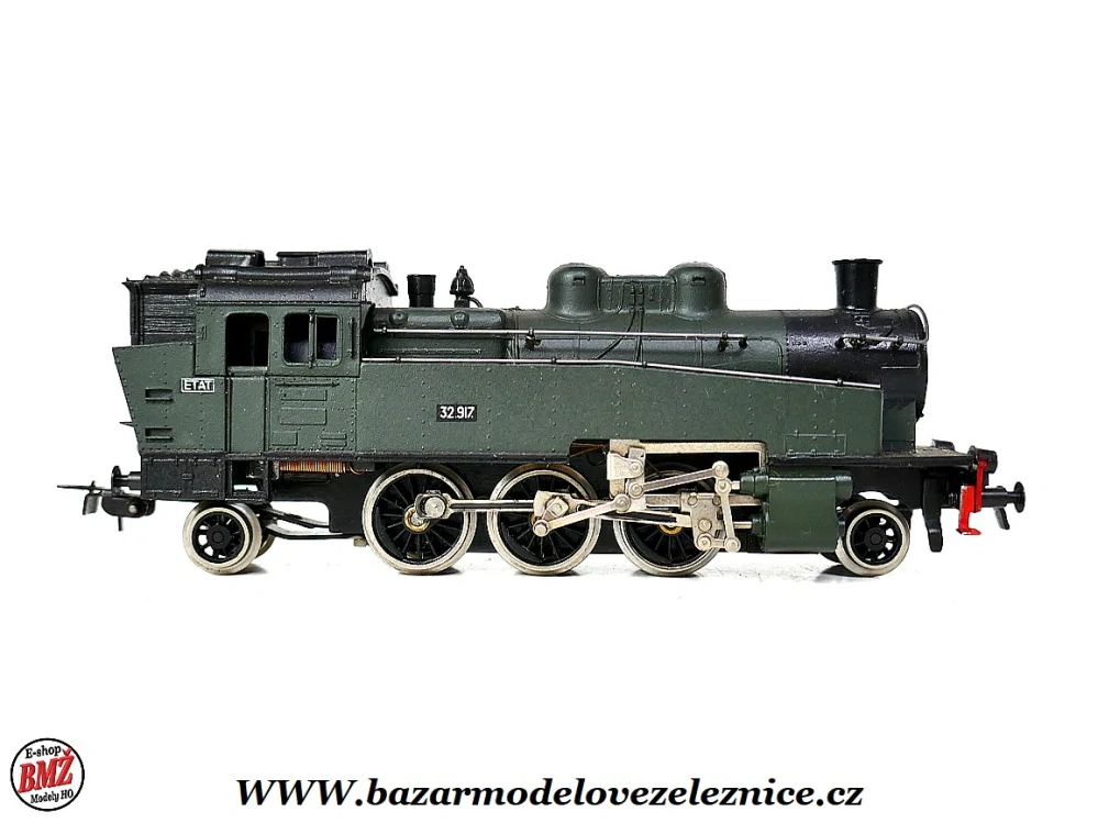 Piko DDR - DC - Parní lokomotiva BR 75 SNCF - HO
