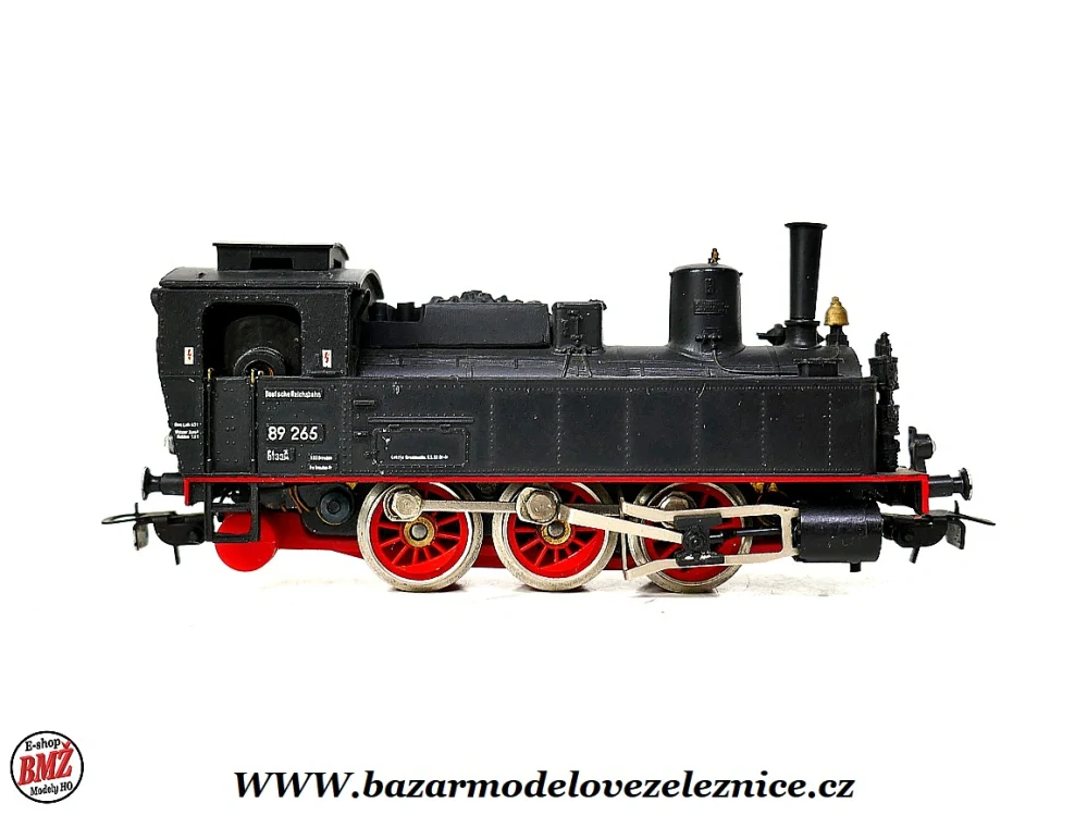 Piko DDR - DC - Parní lokomotiva BR 89 262 DR - HO