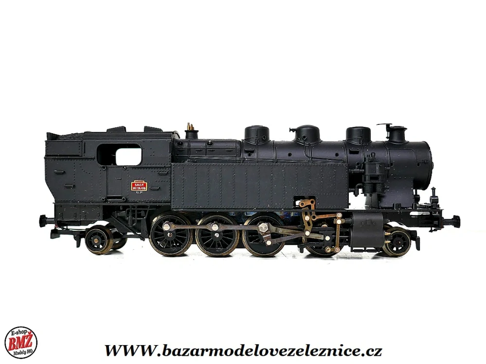 Jouef - DC - Parní lokomotiva Serie 141 TA 416 SNCF - HO