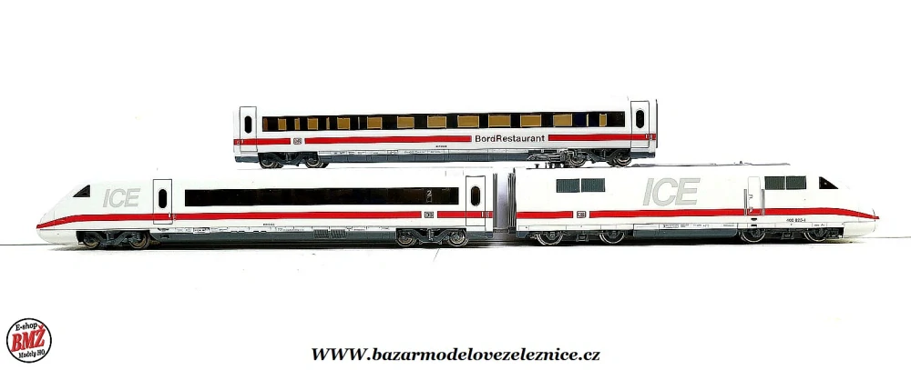 Roco - DCC- Elektrická souprava ICE 402 DB 3 dílná - HO