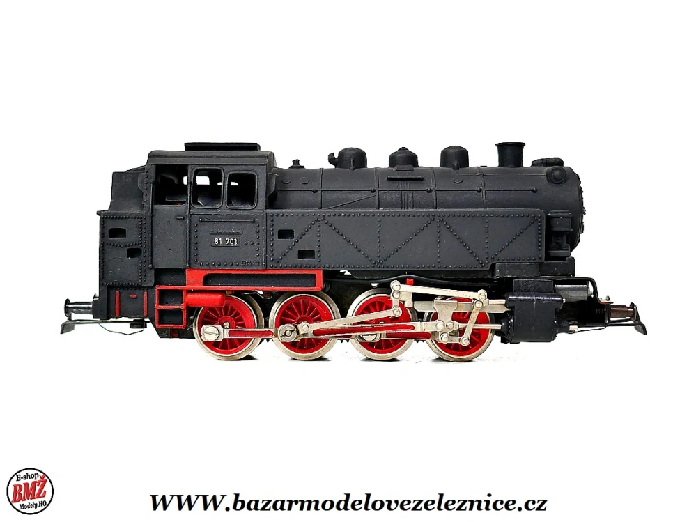 Piko DDR - DC - Parní lokomotiva BR 81 701 DR  - HO