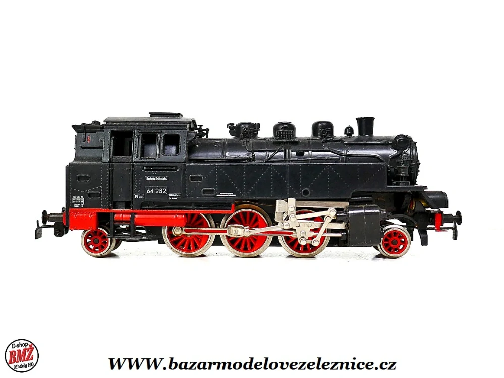 Piko DDR - DC - Parní lokomotiva BR 64 282 DR  - HO