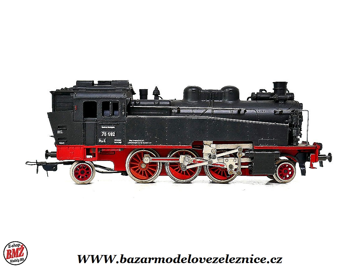 Piko DDR - DC - Parní lokomotiva BR 75 582 DR - HO