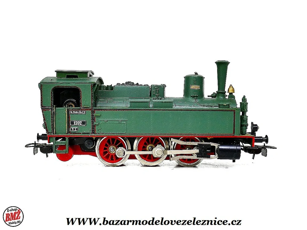 Piko DDR - DC - Parní lokomotiva BR 89 K.Sächs.St.B.HO