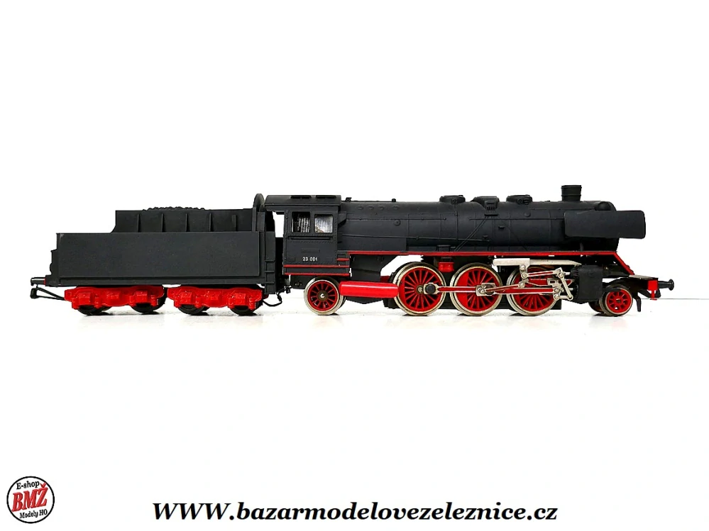 Piko DDR - DC - Parní lokomotiva BR 23 001 DR - HO